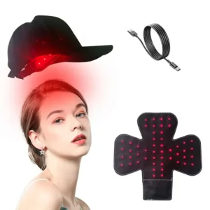 Red Infrared Led Light Treatment Hair Growth Cap For Hair Loss
